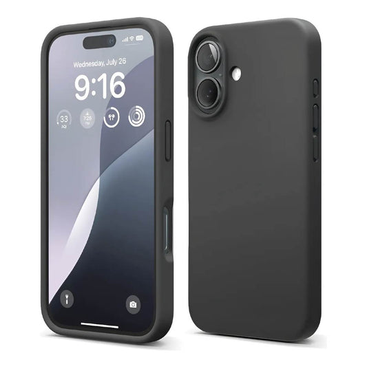 Funda Protectora De Silicona Para iPhone 16 Comun
