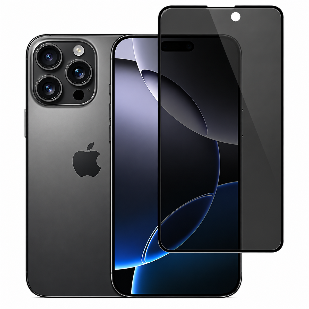 Vidrio Templado Privacidad Para iPhone - Anti Espía varios modelos