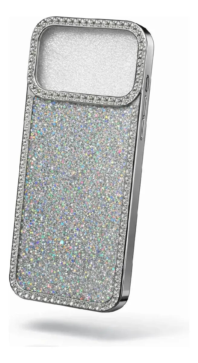 Protector Case Glitter Con Diamantes Para iPhone 17 Pro