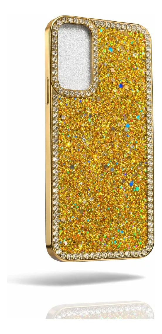 Protector Case Glitter Con Diamantes Para Samsung A06