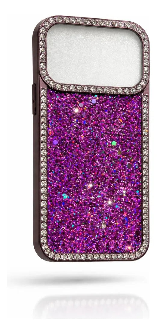Protector Case Glitter Con Diamantes Para iPhone 17 Pro