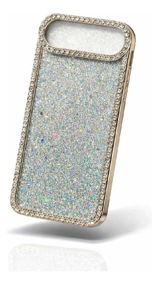 Protector Case Glitter Con Diamantes Para iPhone 17 Air