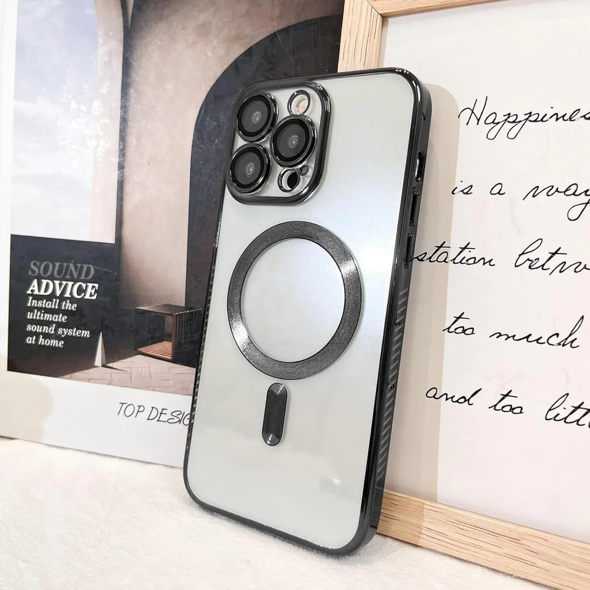 Funda Protectora Magsafe Magnetica Cubre Camara Para iPhone 14 Plus