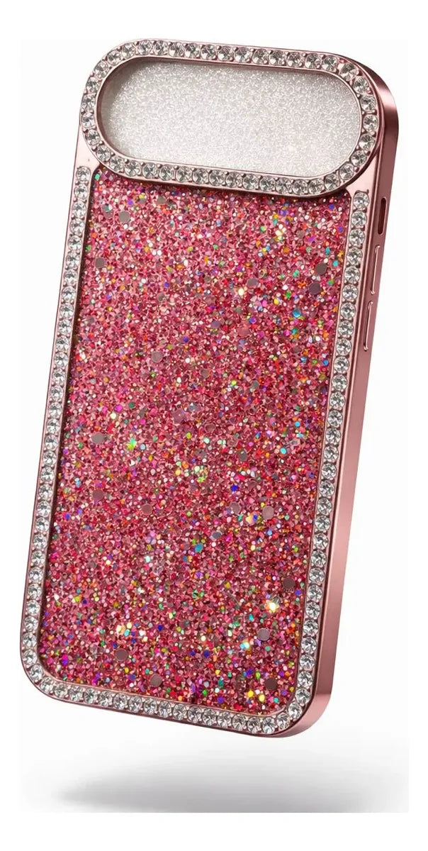 Protector Case Glitter Con Diamantes Para iPhone 17 Air