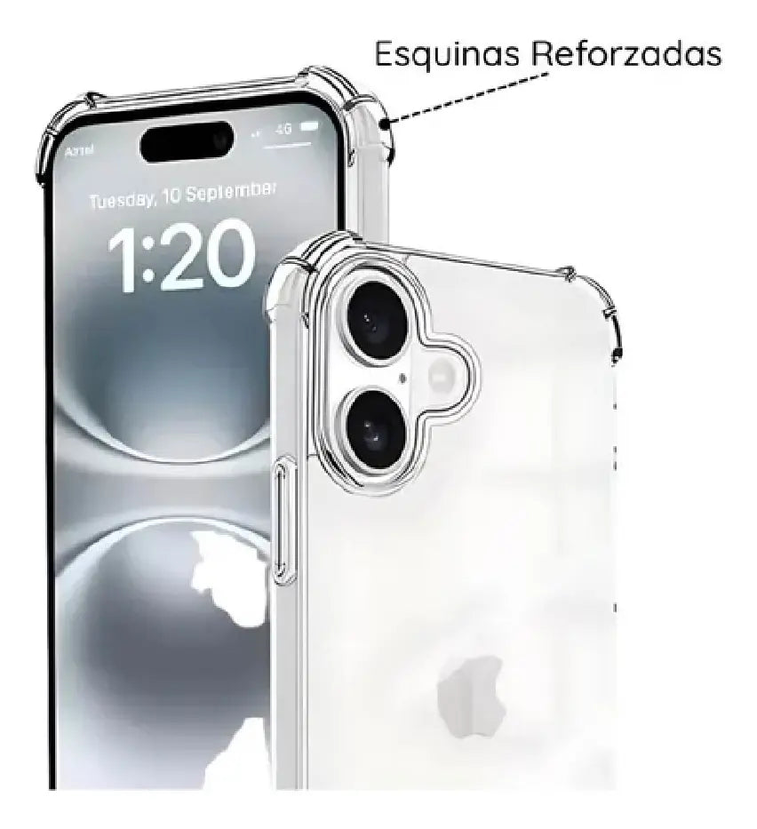 Protector Para iPhone 18 Pro Y 18 Pro Max Cristal Case - foto 3