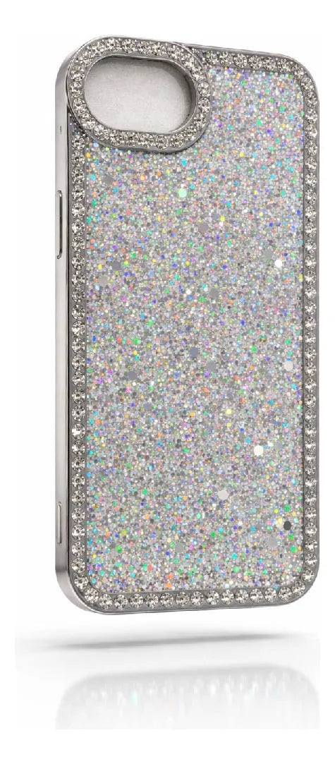 Protector Case Glitter Con Diamantes Para iPhone 16e