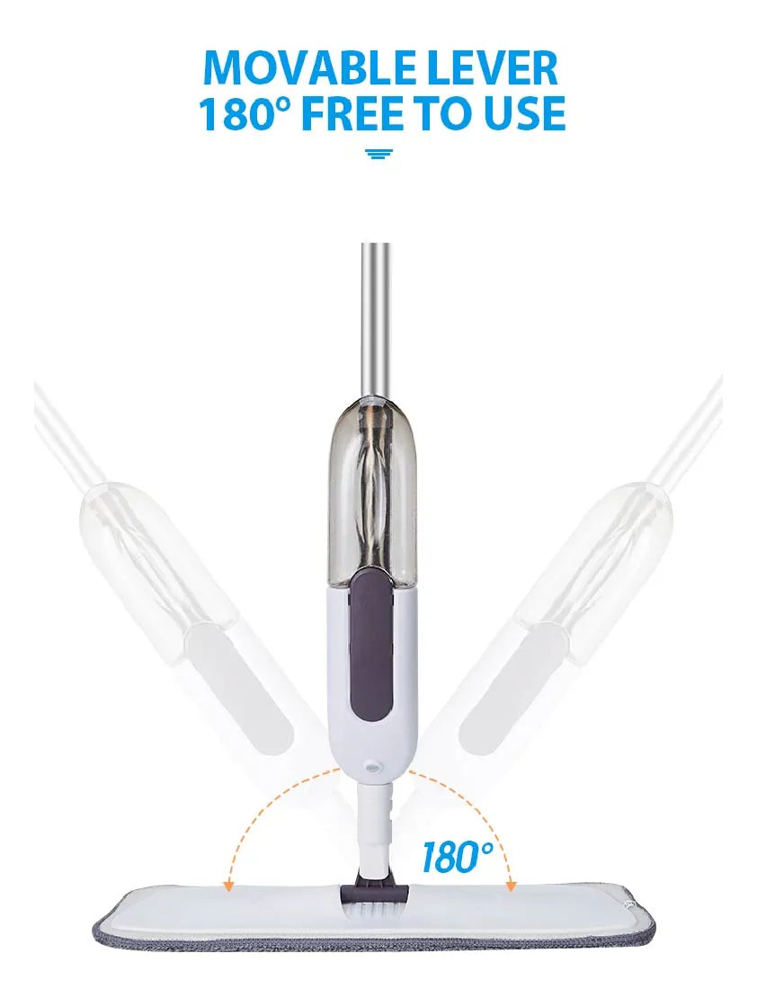 Mopa spray con botella recargable
