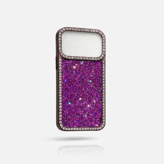 Protector Case Glitter Con Diamantes Para iPhone 17 Pro