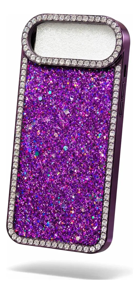 Protector Case Glitter Con Diamantes Para iPhone 17 Air
