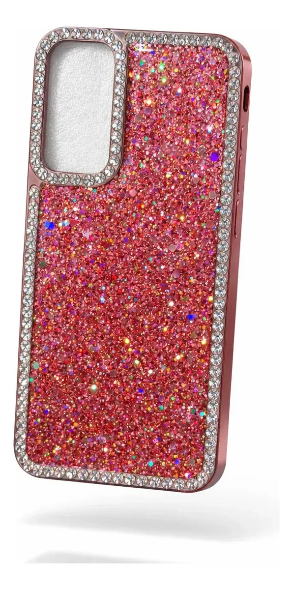 Protector Case Glitter Con Diamantes Para Samsung A06