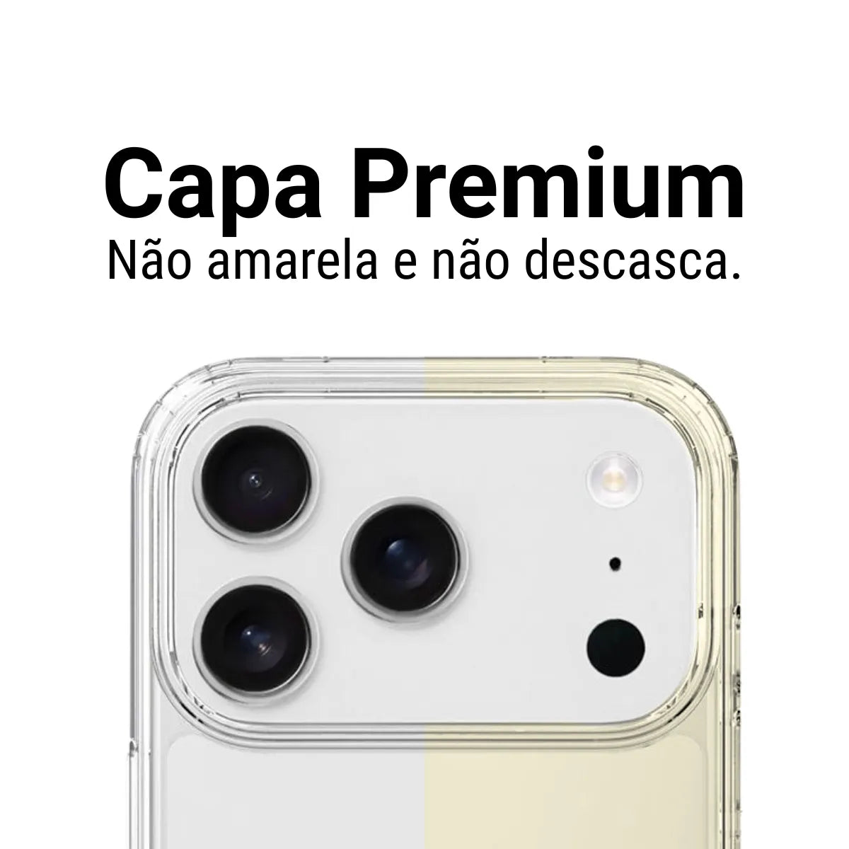 Funda Space Premium Para Iphone 13 Transparente