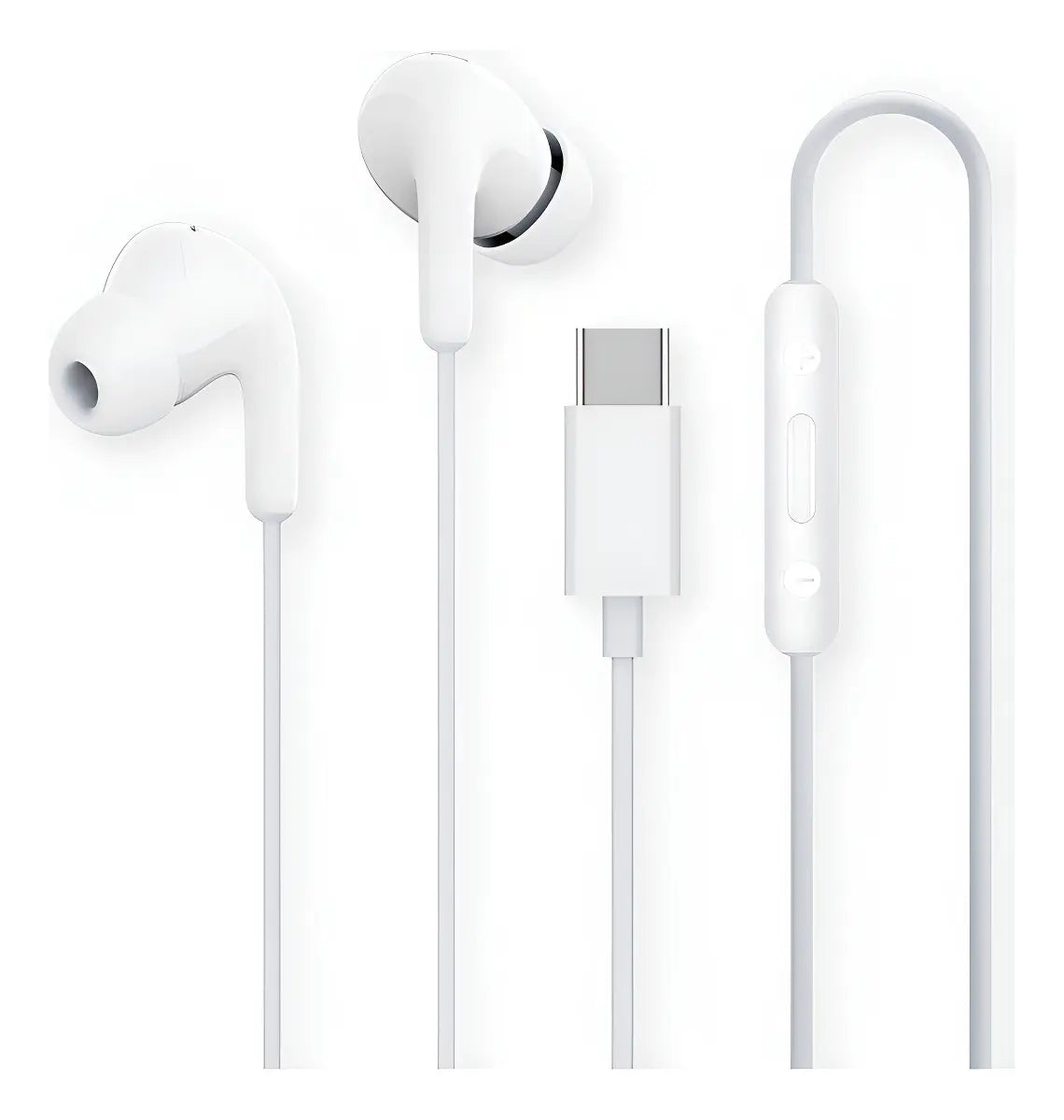 Auriculares con cable Xiaomi Tipo C con micrófono blanco