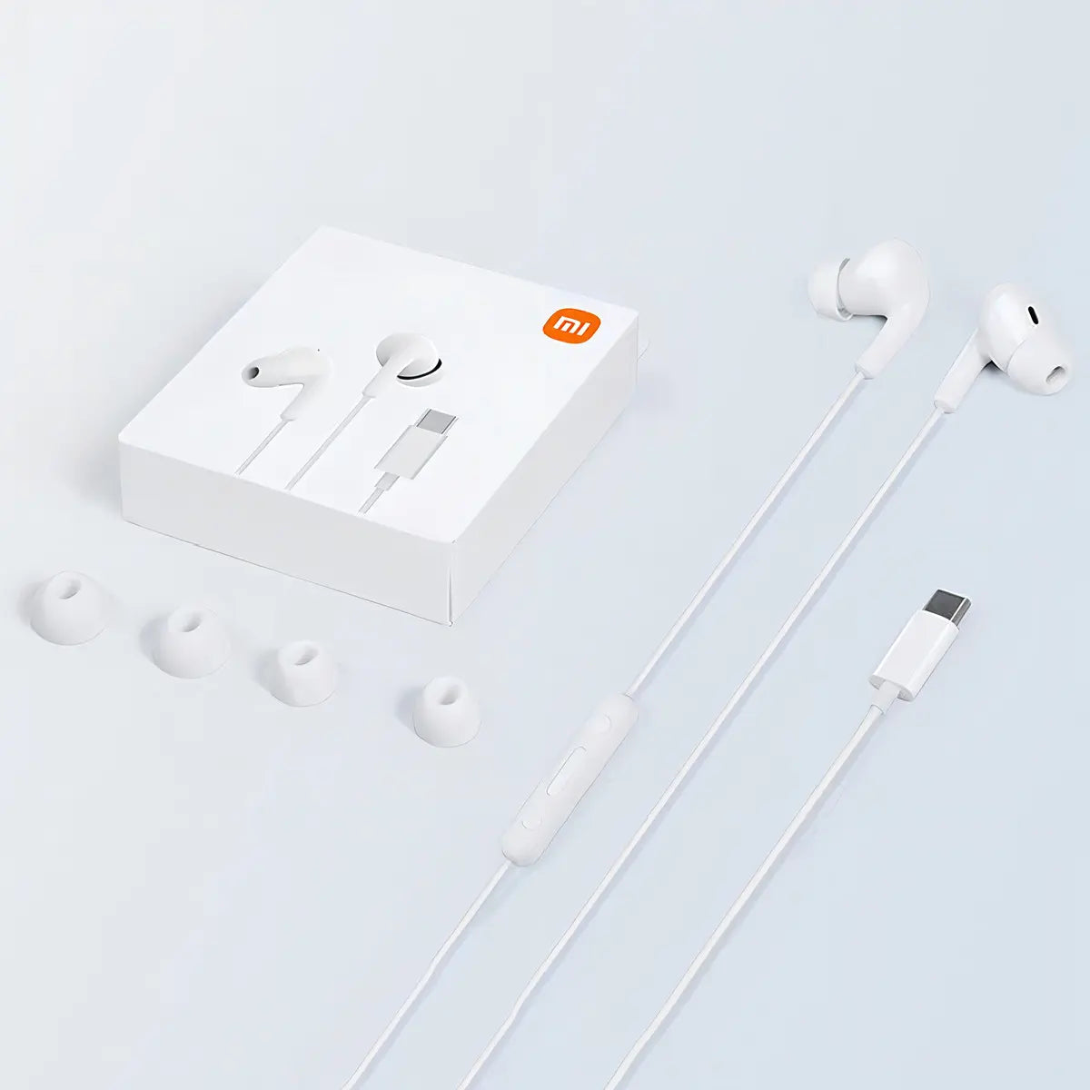 Auriculares con Cable Xiaomi Tipo C con Micrófono M2413E1 – Blanco