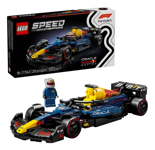 Lego Race Car Oracle Red Bull Racing Rb20 F1 Kids, número de piezas 251