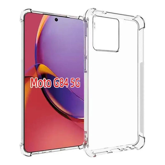 Protector Transparente AntiShock Con Bordes Reforzados Para Moto G84