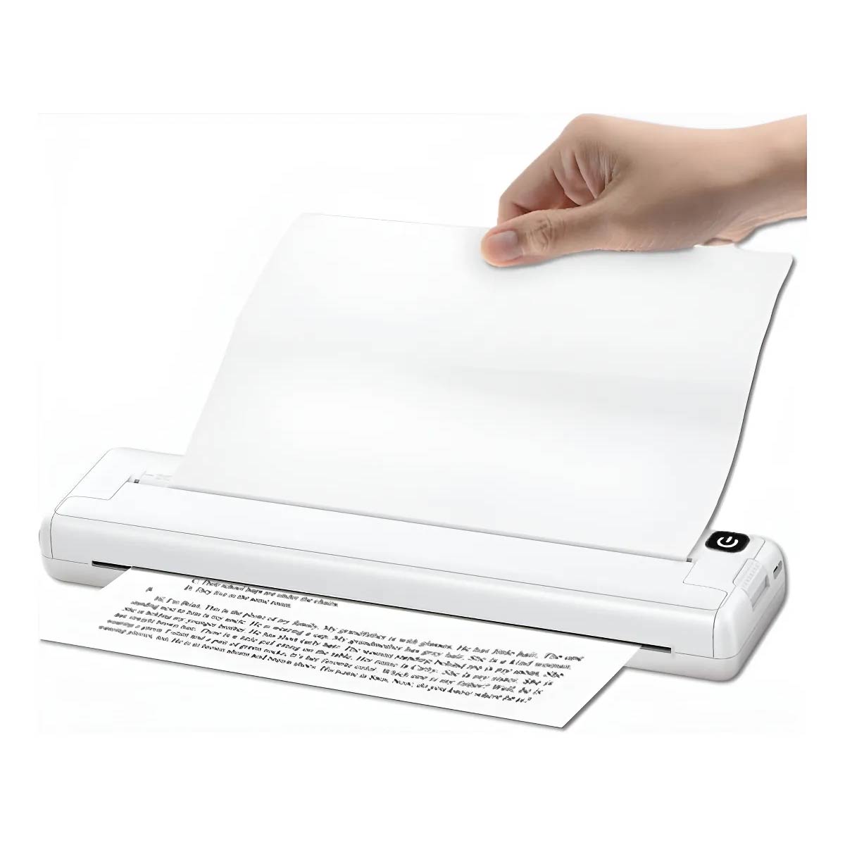 Impresora Inalambrica Termica A4 Bluetooth Portatil