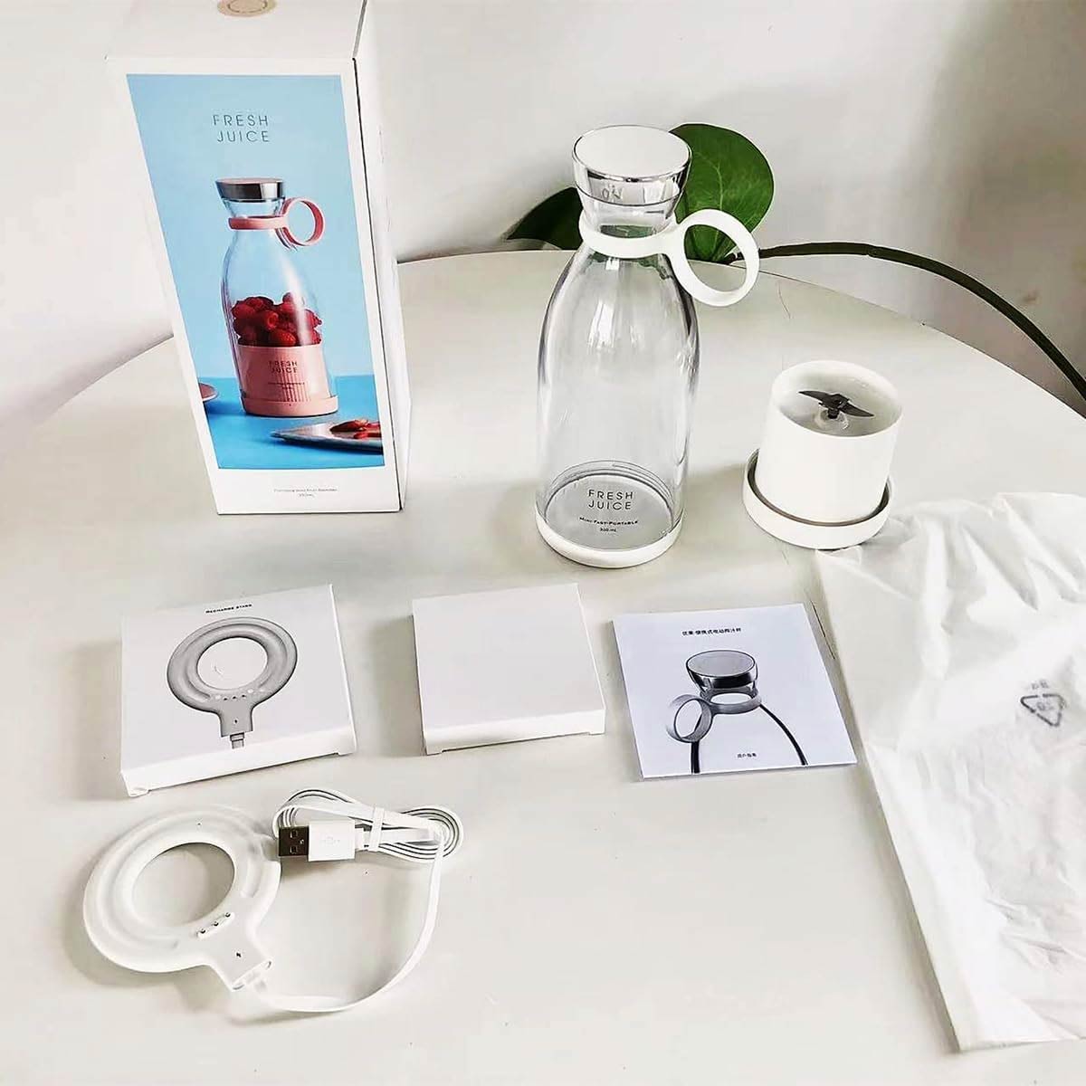 Licuadora Portátil - Licuadora Personal Recargable Por Usb