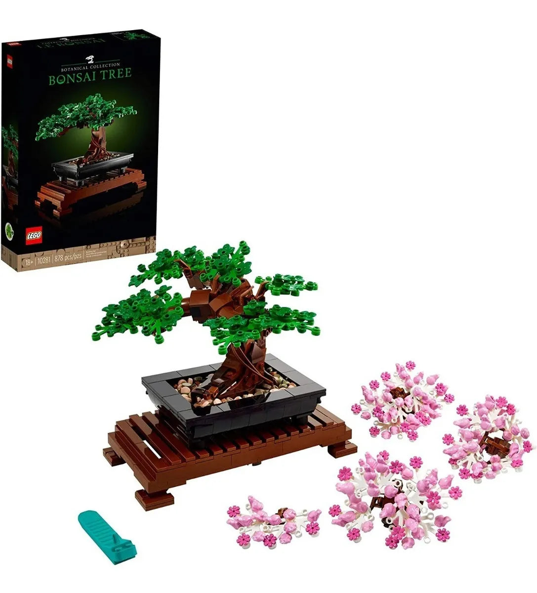 Lego Bonsái 10281 Cantidad de piezas 878