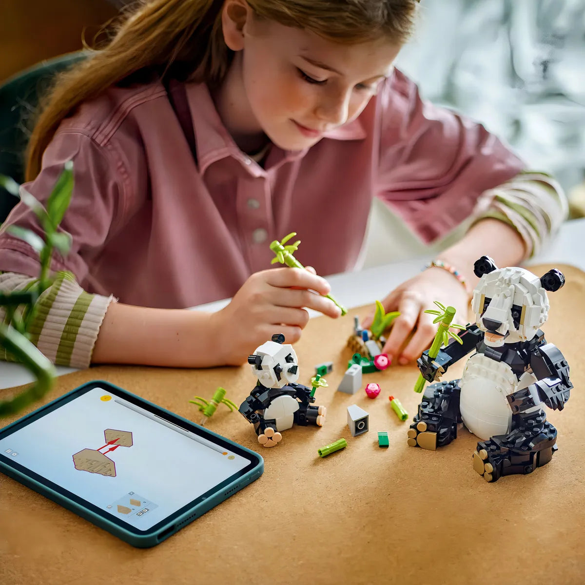 Lego Creator 3en1 Fauna Salvaje Familia De Pandas 31165