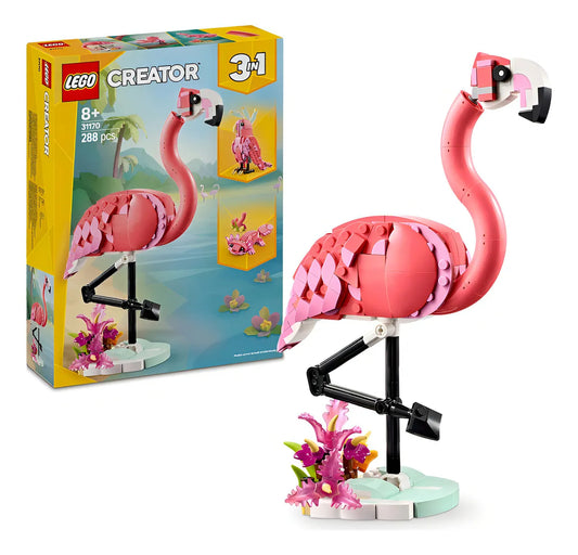Lego Creator Fauna Salvaje Flamenco Rosa 8+ 31170
