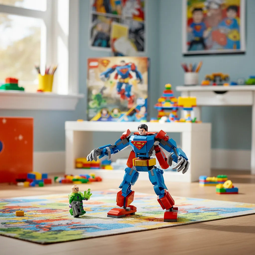 Lego Dc Armadura Robótica De Superman Vs. Lex Luthor 76302