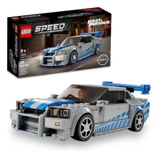 Lego Speed Champions Nissan Skyline Gt-r R34 76917 2023