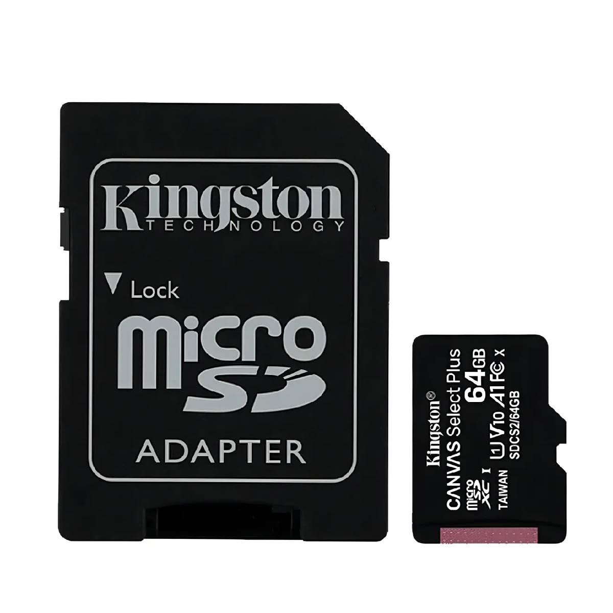 Tarjeta De Memoria Kingston Sdcs2sp Canvas Select Plus 64gb