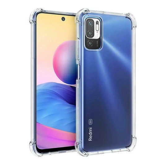 Protector Transparente AntiShock Con Bordes Reforzados Para Xiaomi Redmi Note 10 5G