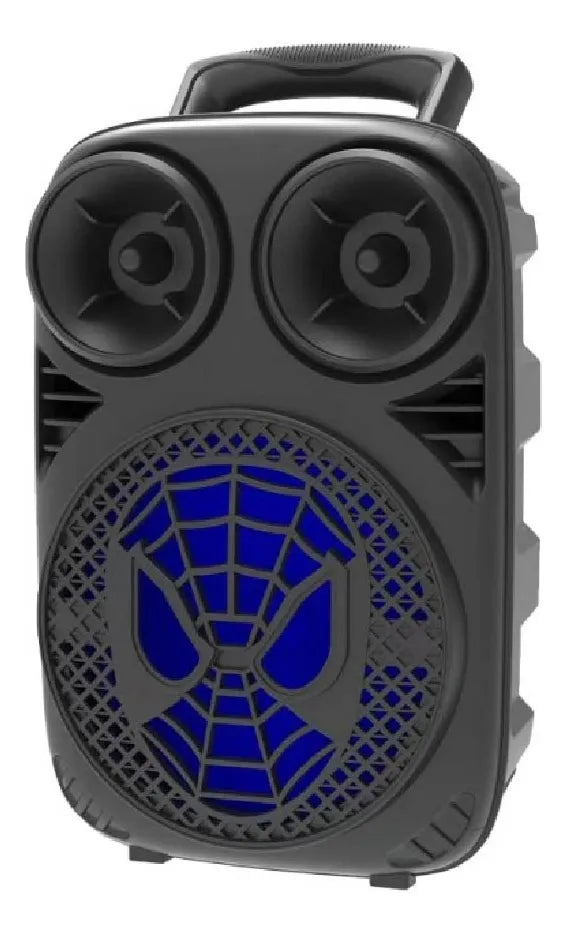 Parlante Manija Bluetooth Karaoke + Microfono Calidad Alta Color Negro