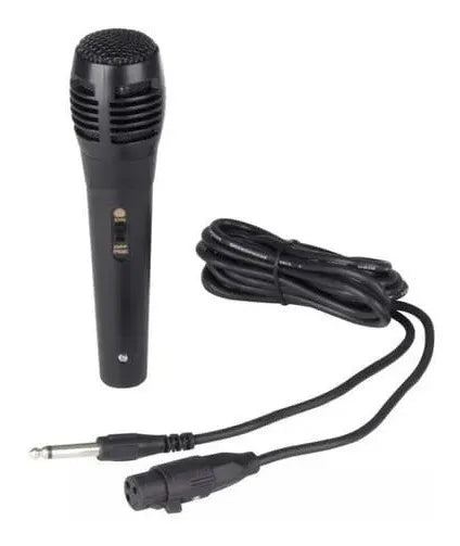 Parlante Manija Bluetooth Karaoke + Microfono Calidad Alta Color Negro