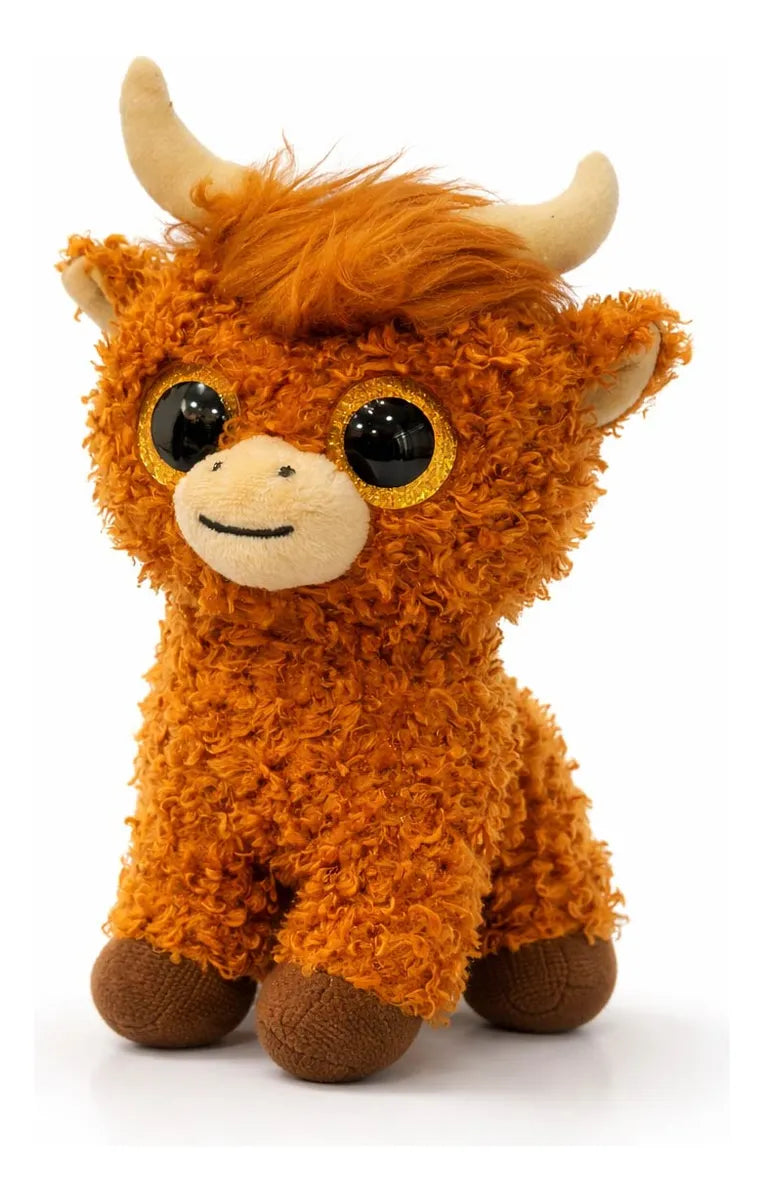 Peluche Beanie Boos Regular Alfie Vaca Cafe 15cm