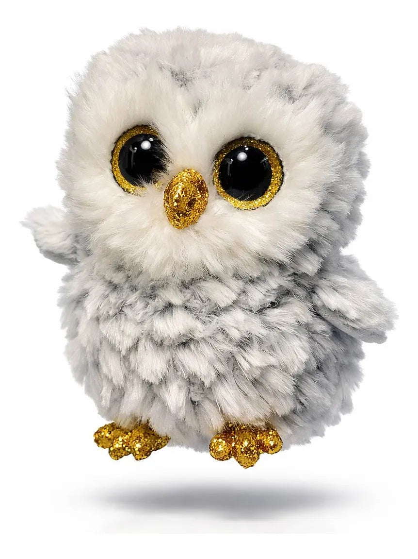 Peluche Beanie Boos Regular Buho Blanco Owlette 15 Cm