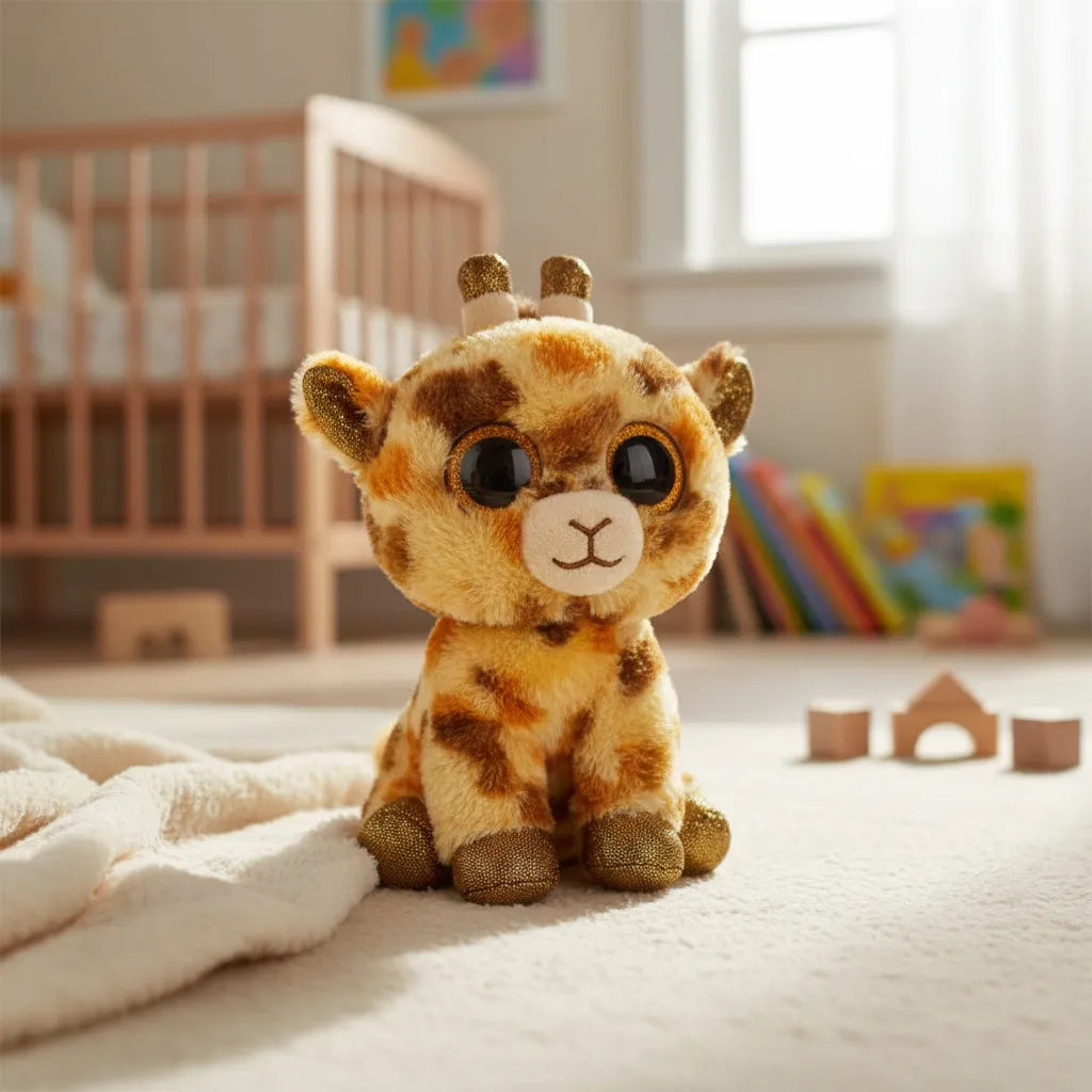 Peluche Beanie Boos Stilts Jirafa Manchas 15 Cm