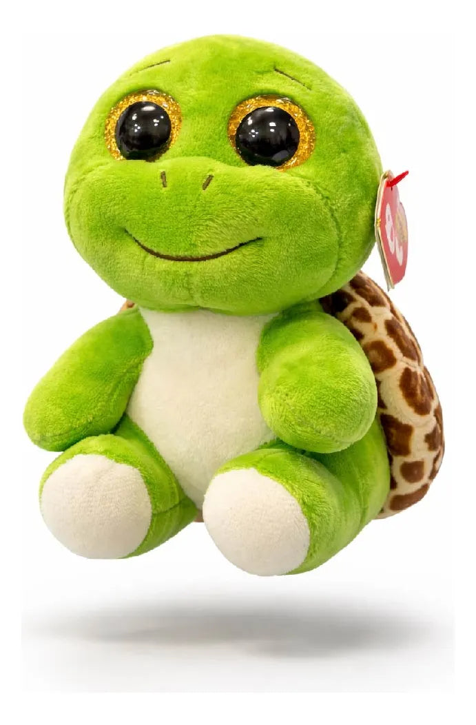 Peluche Tortuga Beanie Boos Ty, 16 Cm, Turbo Turtle