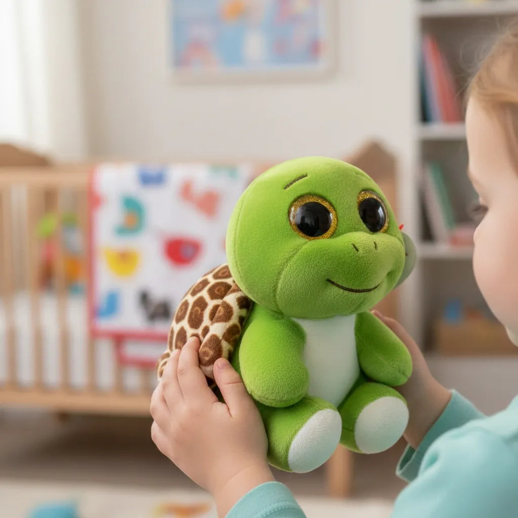 Peluche Tortuga Beanie Boos Ty, 16 Cm, Turbo Turtle
