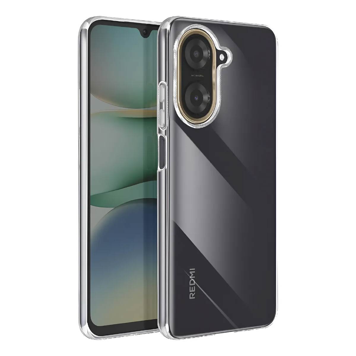 Protector Transparente AntiShock Con Bordes Reforzados Para Xiaomi Redmi A5