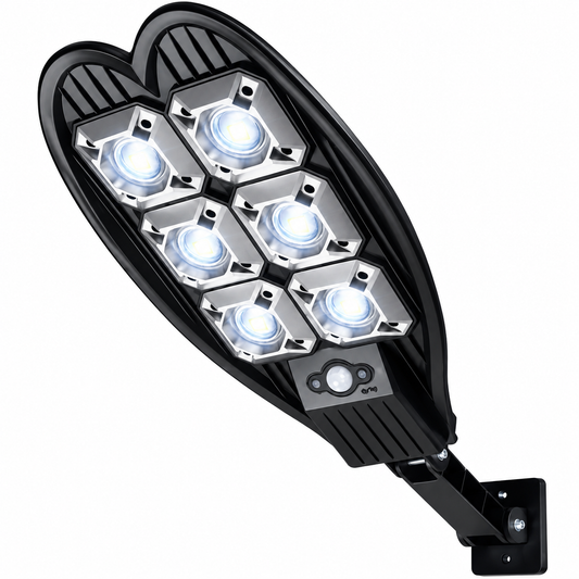 Foco Solar De Calle 100w Fria Con Control Remoto Ip66
