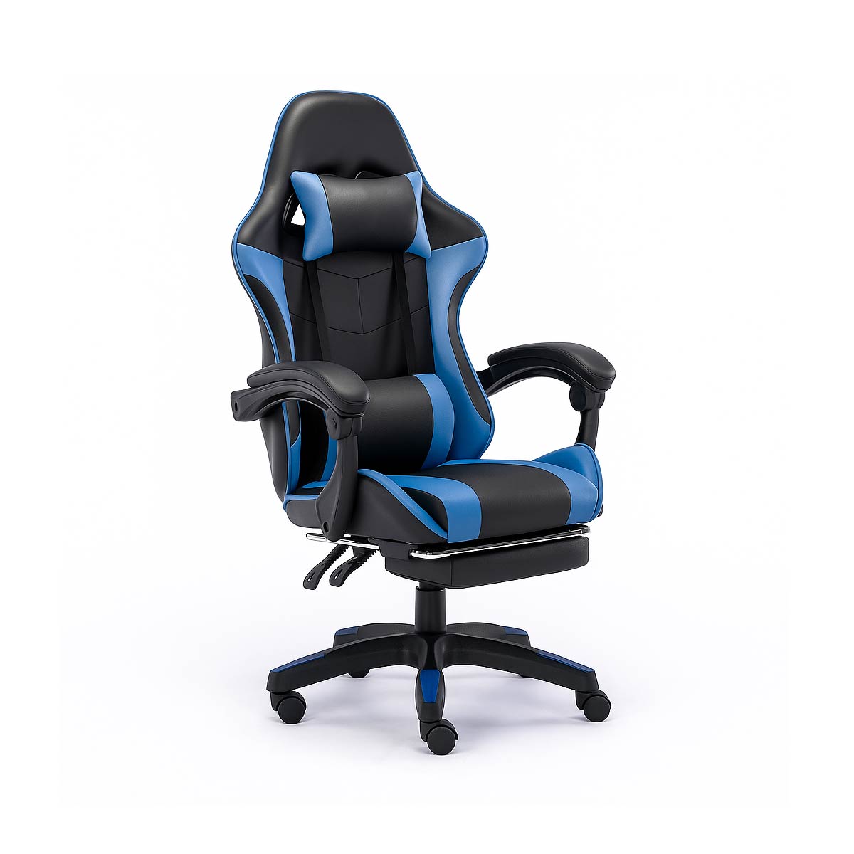 Silla Gamer Reclinable Reforzada Apoyapies Comoda Premium
