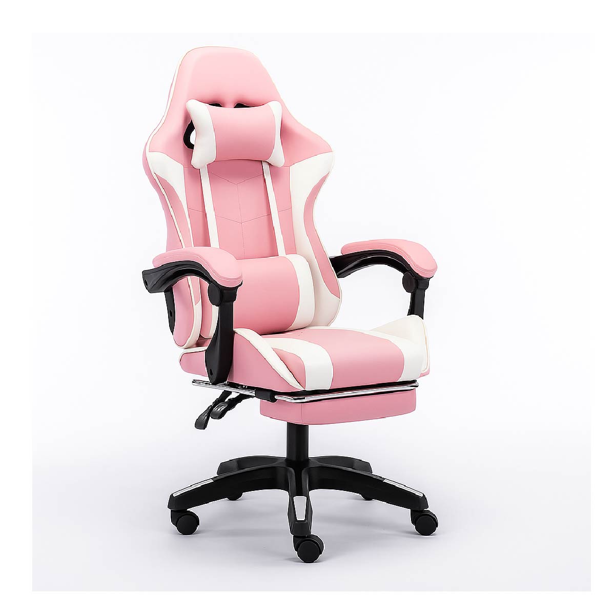 Silla Gamer Reclinable Reforzada Apoyapies Comoda Premium