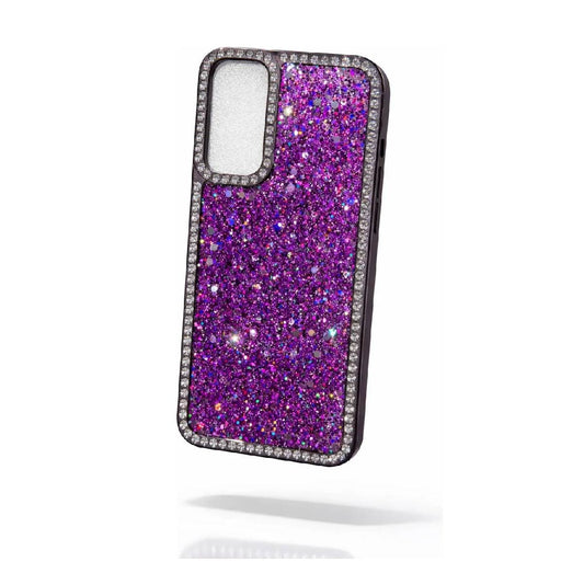 Protector Case Glitter Con Diamantes Para Samsung A56