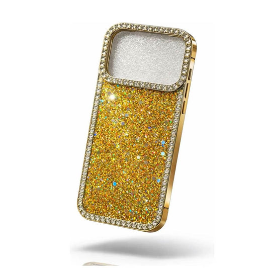 Protector Case Glitter Con Diamantes Para iPhone 17 Pro Max