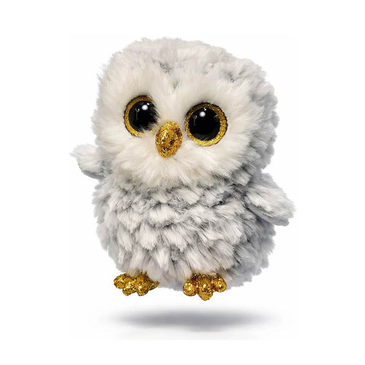 Peluche Beanie Boos Regular Buho Blanco Owlette 15 Cm