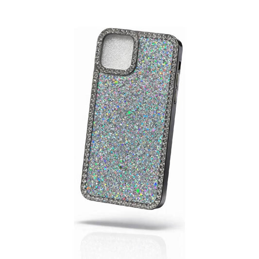 Protector Case Glitter Con Diamantes Para iPhone 15