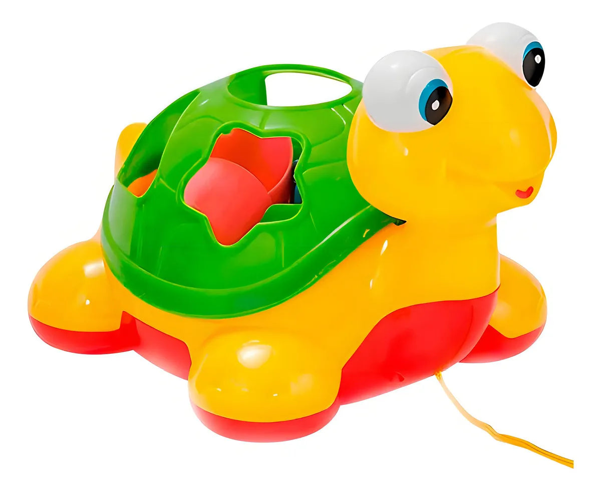 Tortuga De Arrastre Con Juego De Encastre Didacta Topa Topa