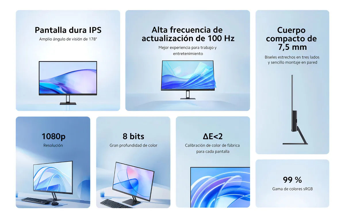 Monitor Xiaomi A27i 27 Pulgadas FHD 100Hz