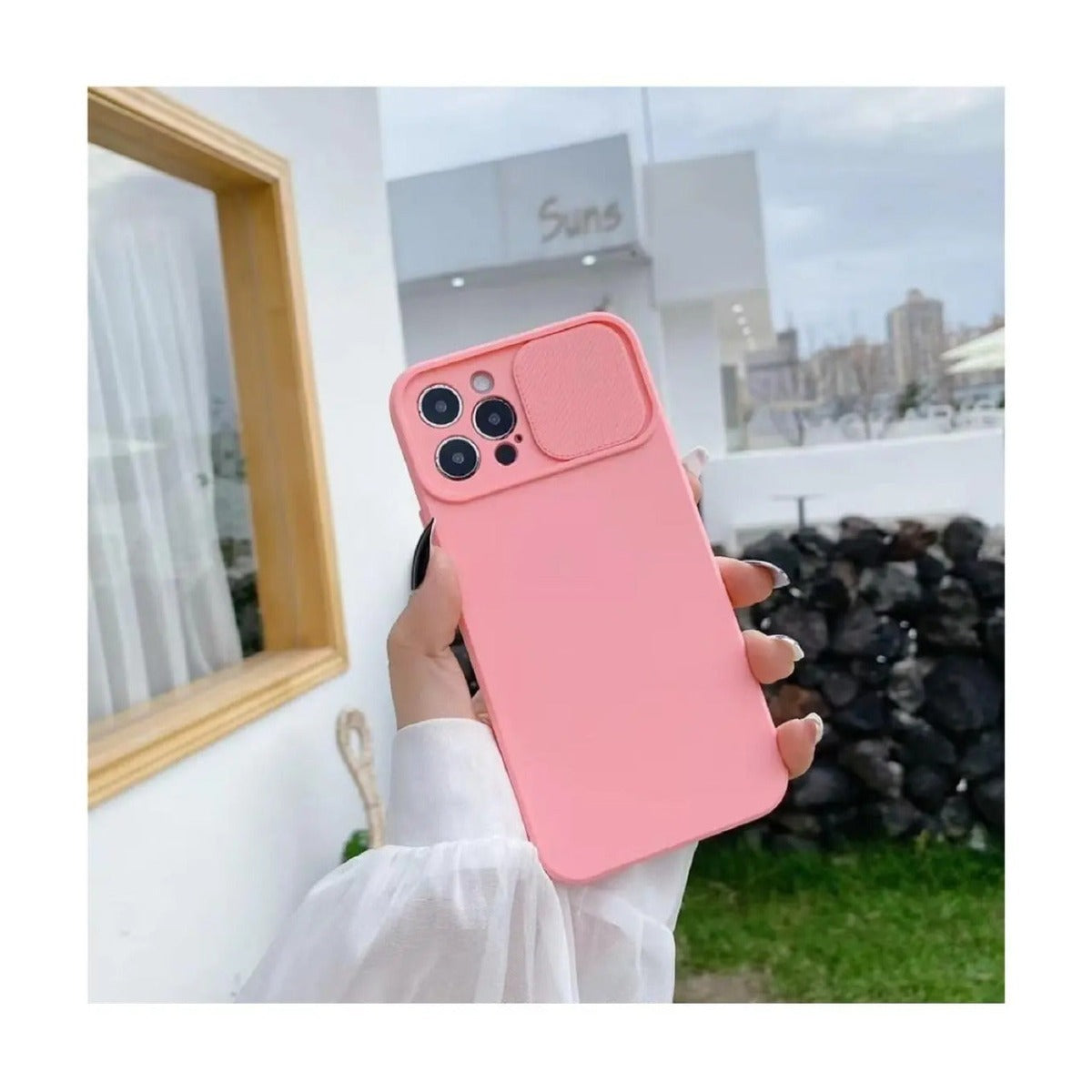 Funda cubre cámara de silicona Samsung A33