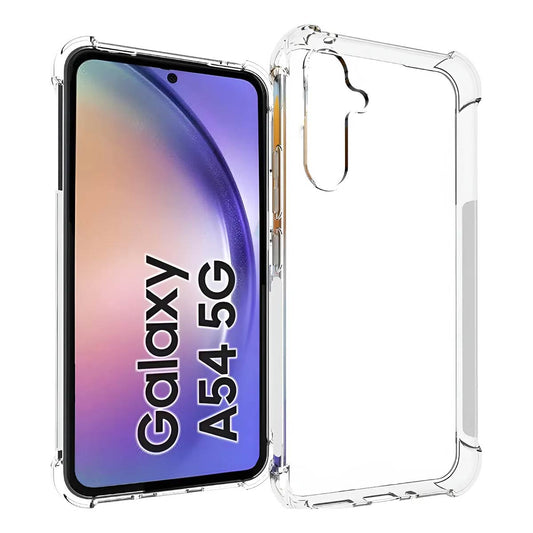 Protector Transparente AntiShock Con Bordes Reforzados Para Samsung A54
