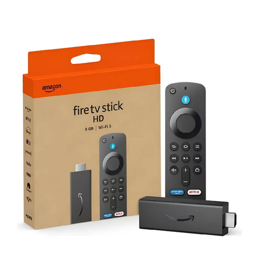 Amazon Fire Tv Stick Hd Streaming Media Player 8gb Color Negro Con Adaptador 110/220 Volts