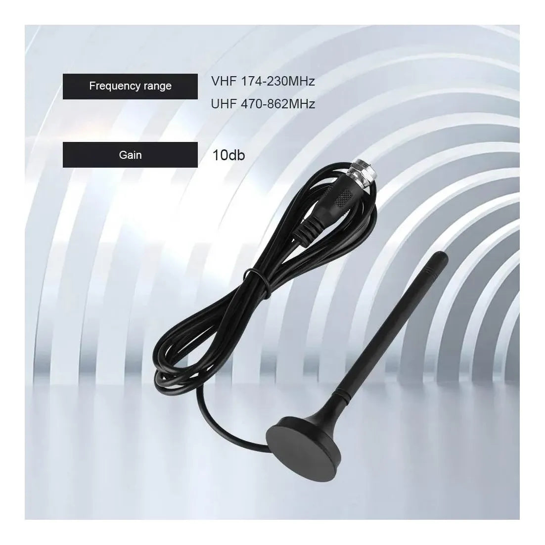 Antena Interior UHF Chica – TV Digital de Aire