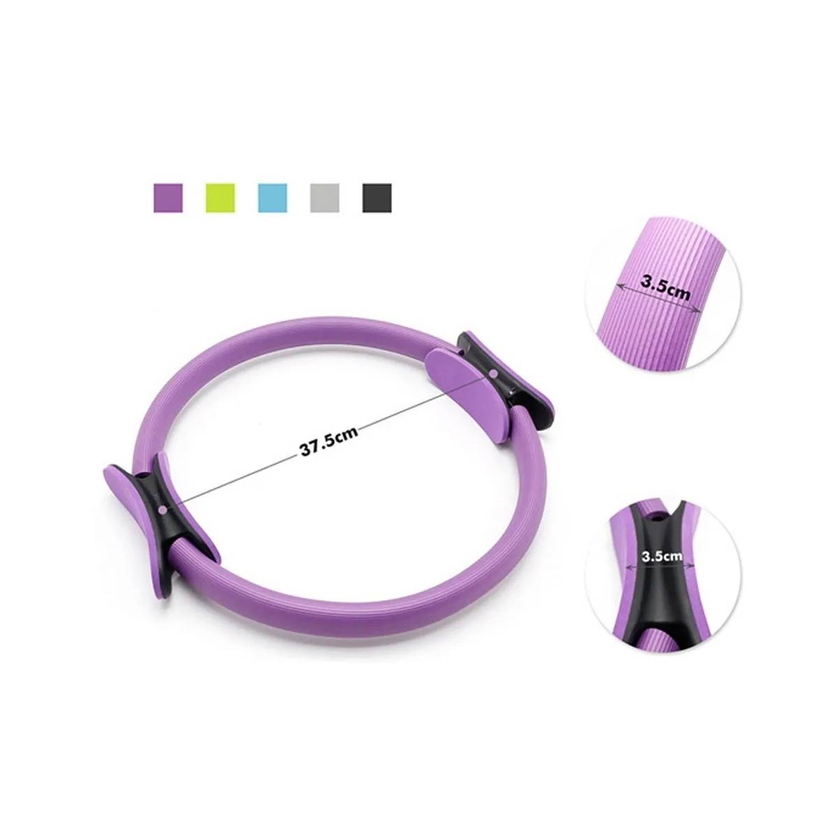 Aro Anillo Pilates Flexible Yoga Fitness 40cm Pilates -